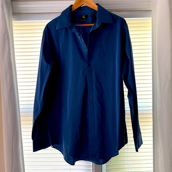 Calvin Klein Other - Mens XL Calvin Klein slim fit non-iron blue button down